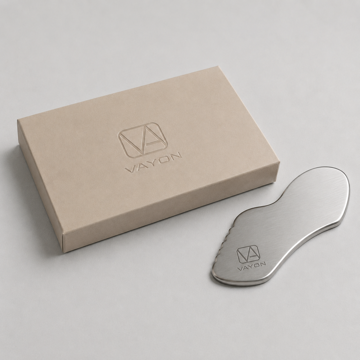 Gua sha en inox VAYON pour le visage — vue 6